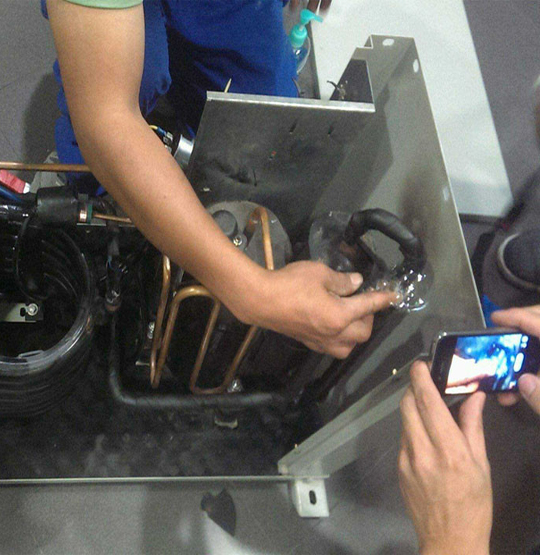 谢通门维修空调制冷效果差