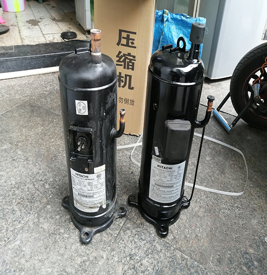 谢通门中央空调压缩机的更换维修